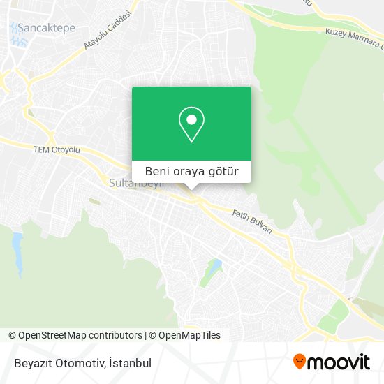 Beyazıt Otomotiv harita