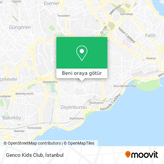 Genco Kids Club harita