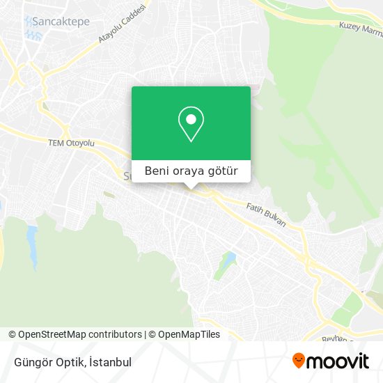 Güngör Optik harita