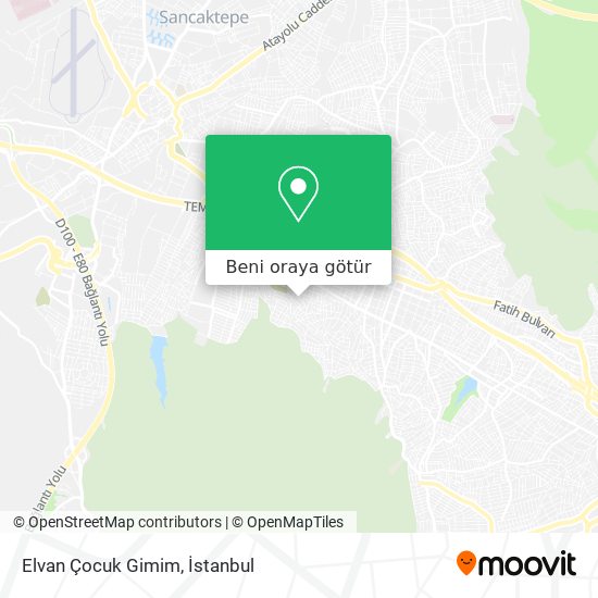 Elvan Çocuk Gimim harita