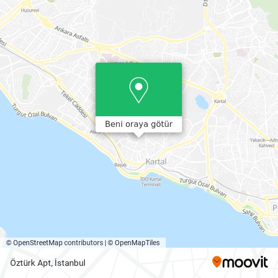 Öztürk Apt harita