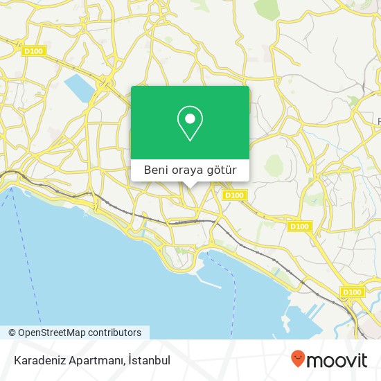 Karadeniz Apartmanı harita