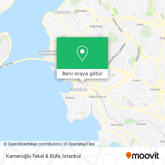 Kameroğlu Tekel & Büfe harita