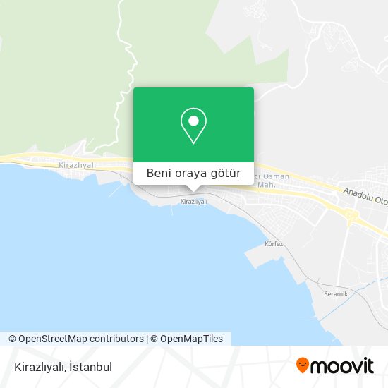 Kirazlıyalı harita