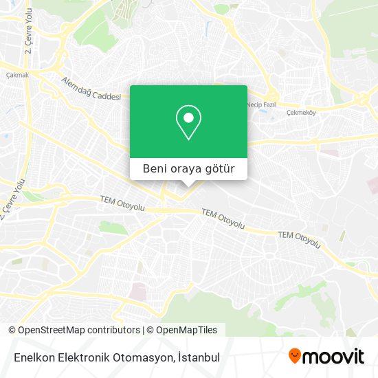 Enelkon Elektronik Otomasyon harita