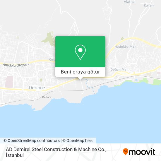 AD Demirel Steel Construction & Machine Co. harita