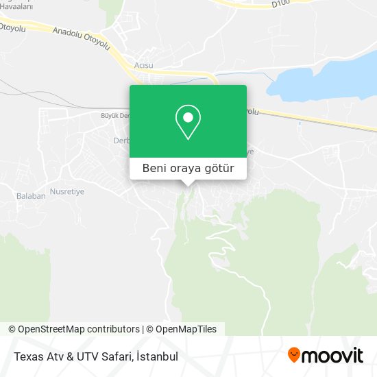 Texas Atv & UTV Safari harita
