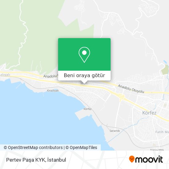 Pertev Paşa KYK harita