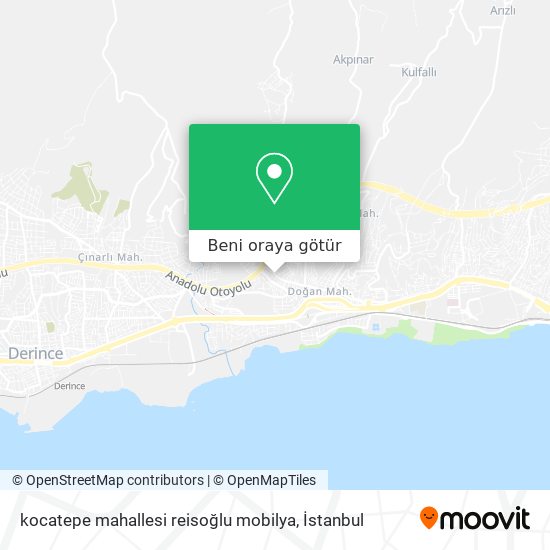 kocatepe mahallesi reisoğlu mobilya harita