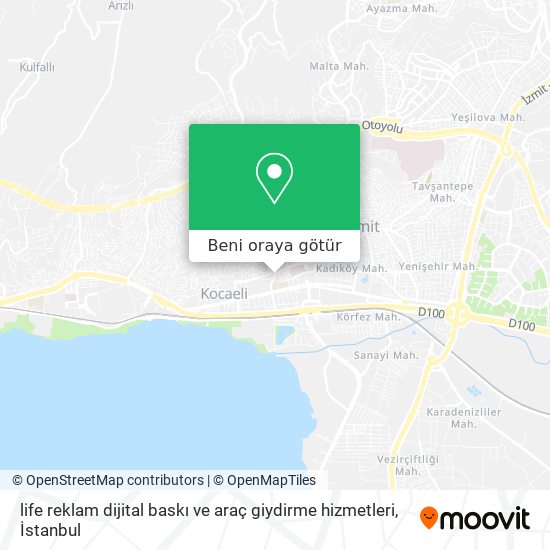 life reklam dijital baskı ve araç giydirme hizmetleri harita