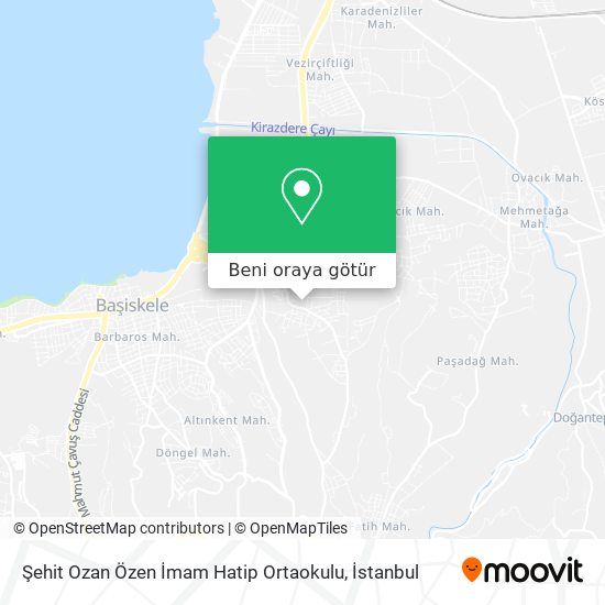 Şehit Ozan Özen İmam Hatip Ortaokulu harita