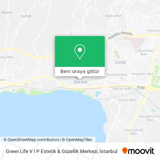 Green Life V I P Estetik & Güzellik Merkezi harita