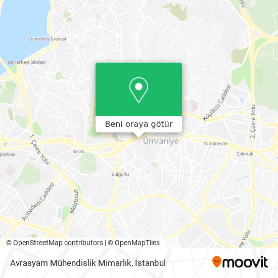 Avrasyam Mühendislik Mimarlık harita