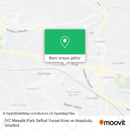 İYC Meselik Park Sefkat Yuvasi Kres ve Anaokulu harita