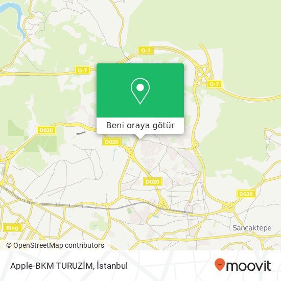 Apple-BKM TURUZİM harita