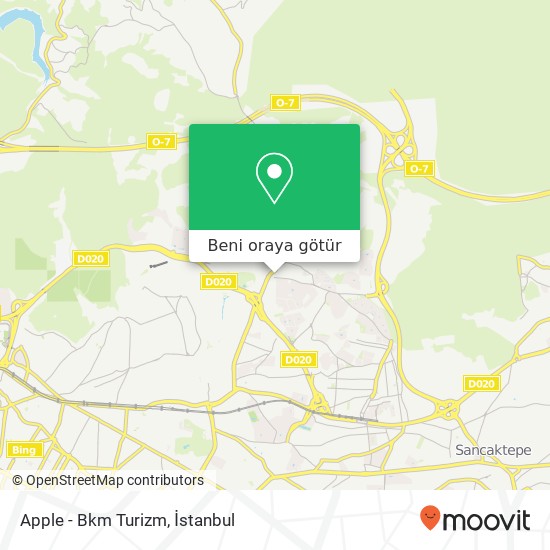 Apple - Bkm Turizm harita