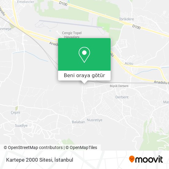 Kartepe 2000 Sitesi harita