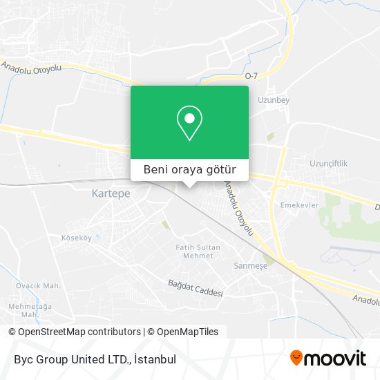 Byc Group United LTD. harita