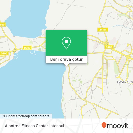 Albatros Fitness Center harita
