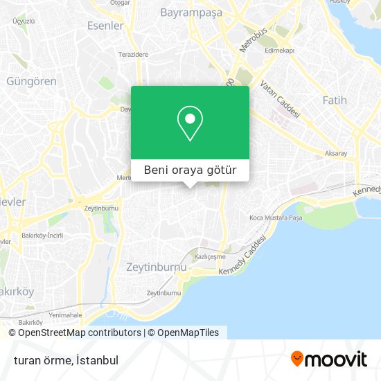 turan örme harita