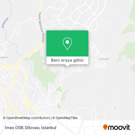 İmes OSB, Dilovası harita
