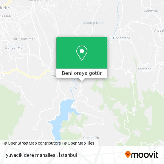 yuvacik dere mahallesi harita