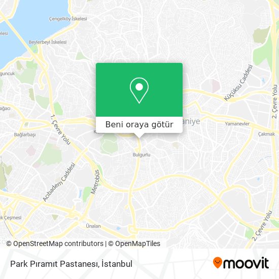 Park Pıramıt Pastanesı harita