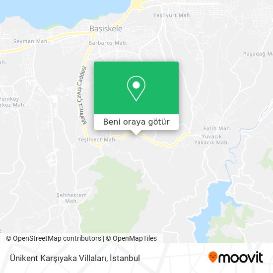 Ünikent Karşıyaka Villaları harita