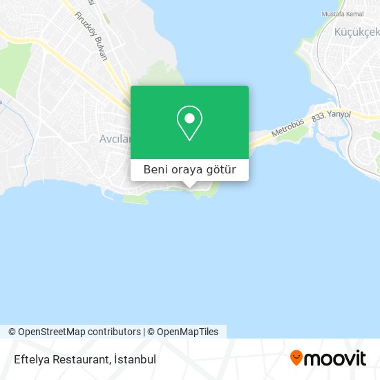 Eftelya Restaurant harita