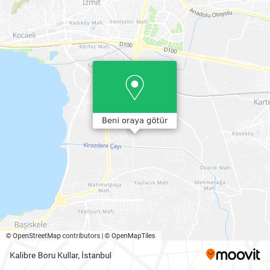 Kalibre Boru Kullar harita