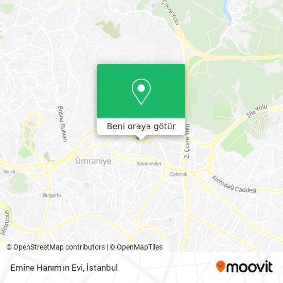 Emine Hanım'ın Evi harita