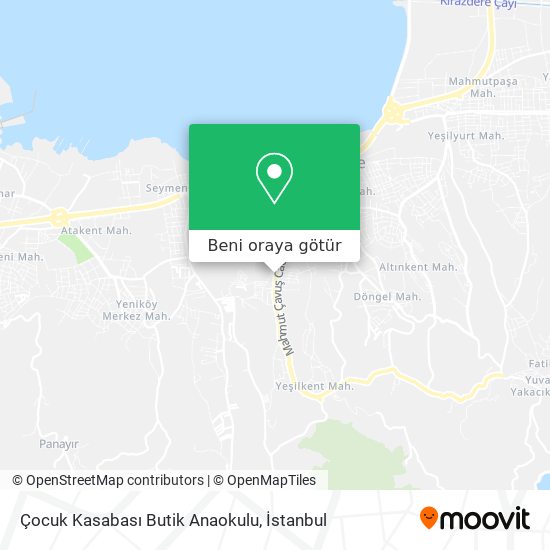 Çocuk Kasabası Butik Anaokulu harita