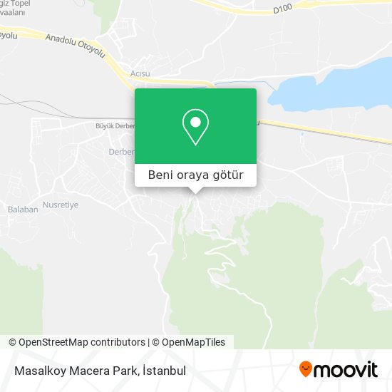 Masalkoy Macera Park harita