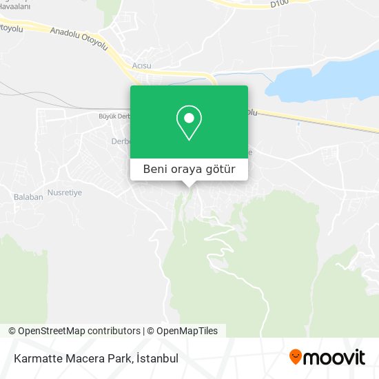 Karmatte Macera Park harita