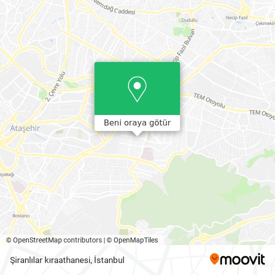 Şiranlılar kıraathanesi harita