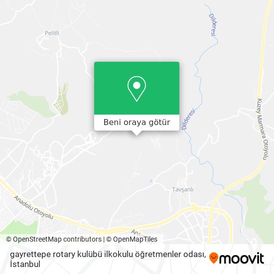gayrettepe rotary kulübü ilkokulu öğretmenler odası harita