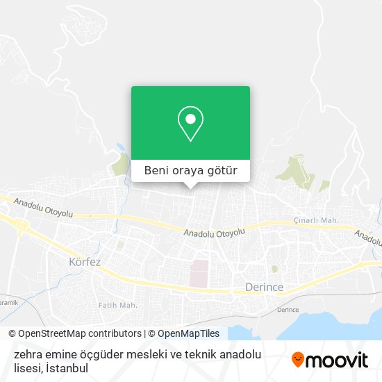 zehra emine öçgüder mesleki ve teknik anadolu lisesi harita
