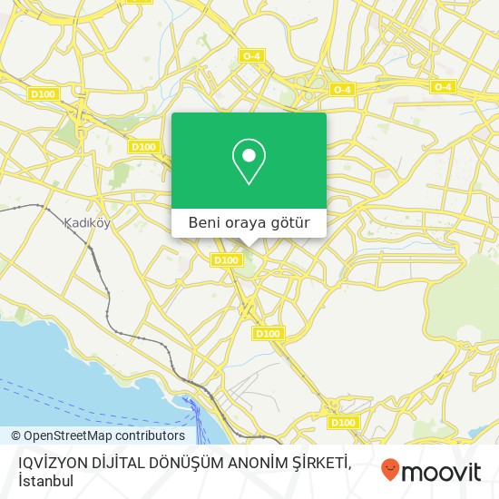 IQVİZYON DİJİTAL DÖNÜŞÜM ANONİM ŞİRKETİ harita