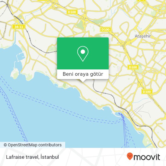 Lafraise travel harita