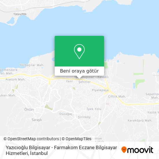 Yazıcıoğlu Bilgisayar - Farmakom Eczane Bilgisayar Hizmetleri harita