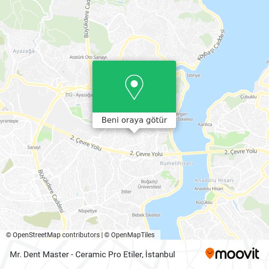 Mr. Dent Master - Ceramic Pro Etiler harita