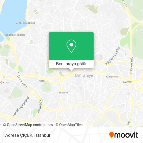 Adrese ÇİÇEK harita