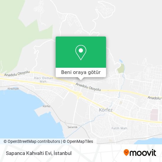 Sapanca Kahvalti Evi harita