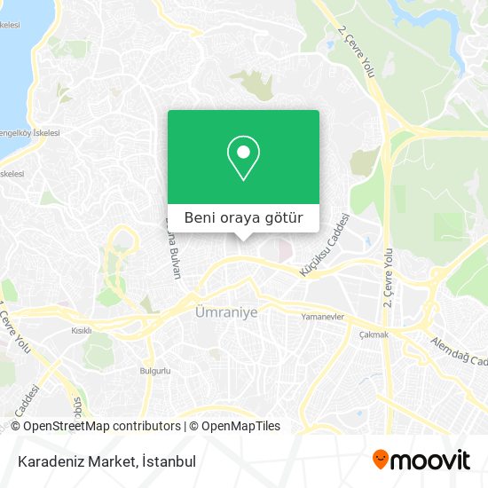 Karadeniz Market harita