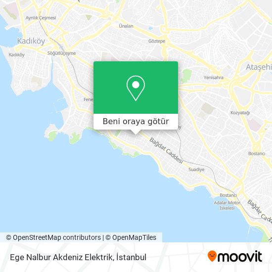 Ege Nalbur Akdeniz Elektrik harita