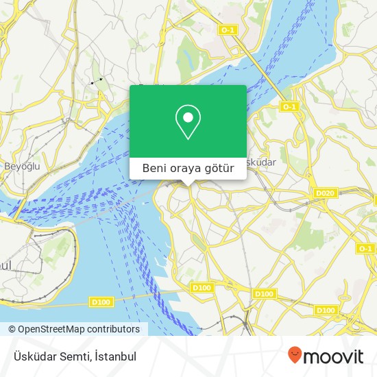 Üsküdar Semti harita