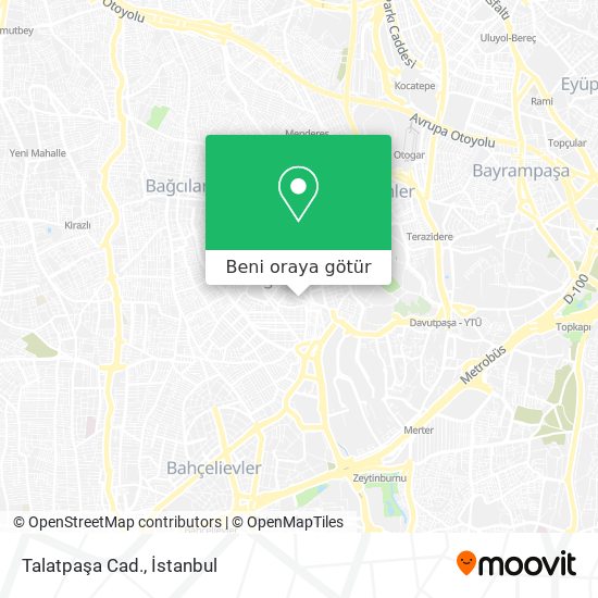 Talatpaşa Cad. harita