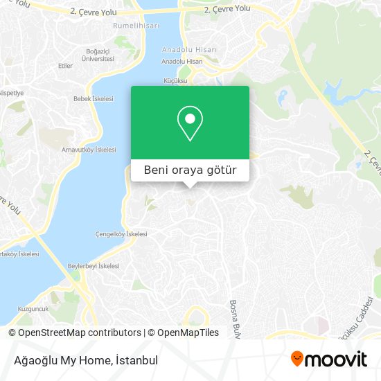 Ağaoğlu My Home harita