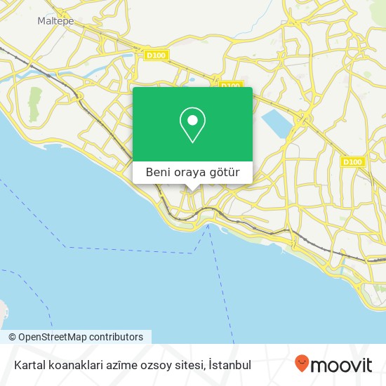 Kartal koanaklari azîme ozsoy sitesi harita