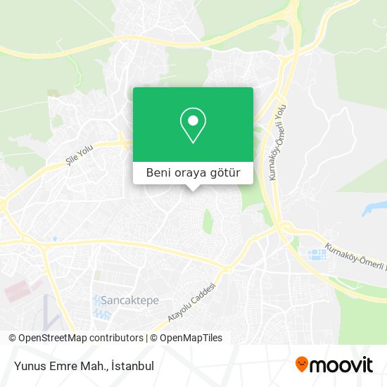Yunus Emre Mah. harita